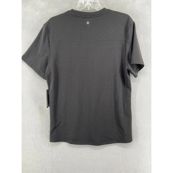 NWT Apana T-Shirt Mens Sz Medium Black Crew Neck Athletic Casual Short Sleeve - Picture 9 of 11